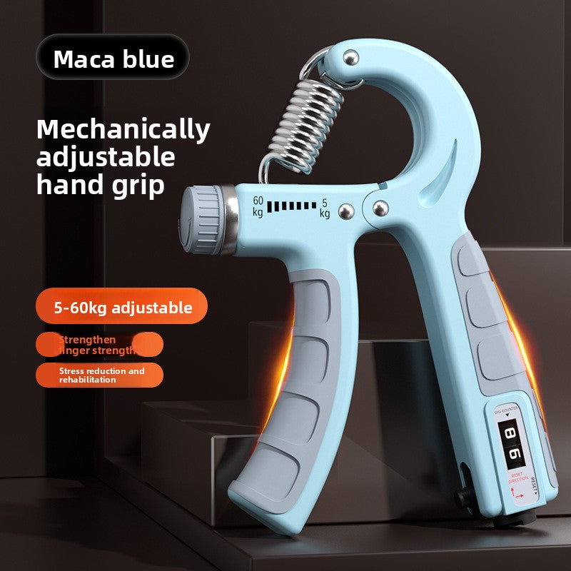 Adjustable Hand Grip Strength Trainer with Counter