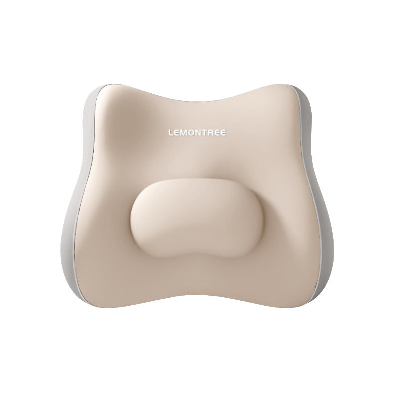 Ergonomic Lumbar Support Pillow for Office Chair & Car Seat – Memory Foam Lower Back Support Cushion for Pain Relief & Posture Alignment