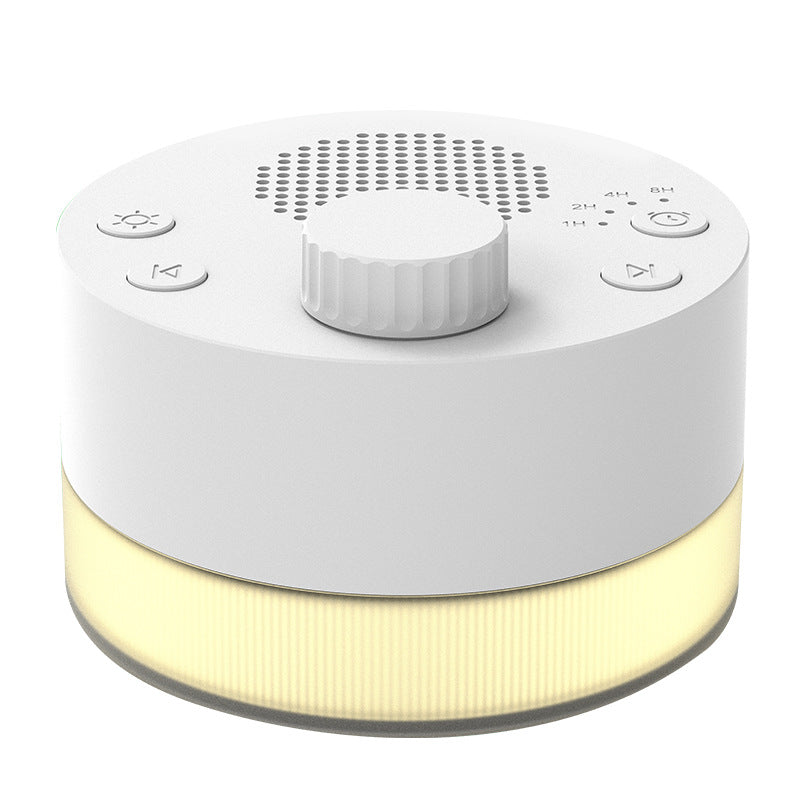 Portable White Noise Machine for Baby & Adults – 24 Soothing Sounds, Night Light, USB Rechargeable Sleep Sound Machine with Timer