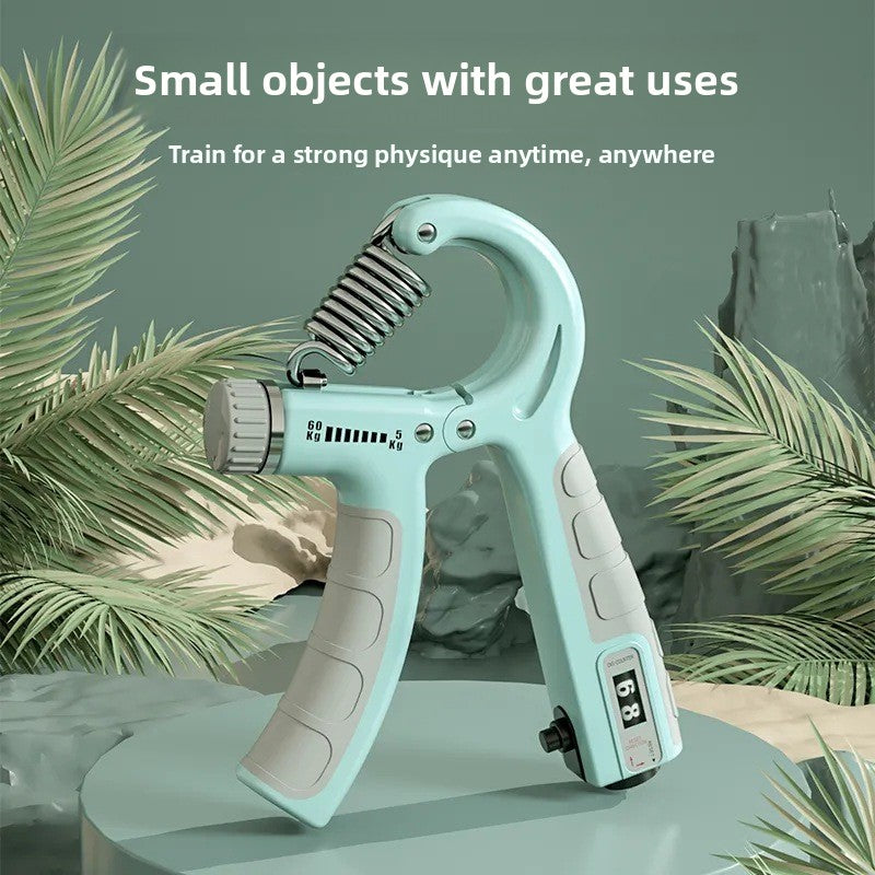 Adjustable Hand Grip Strength Trainer with Counter