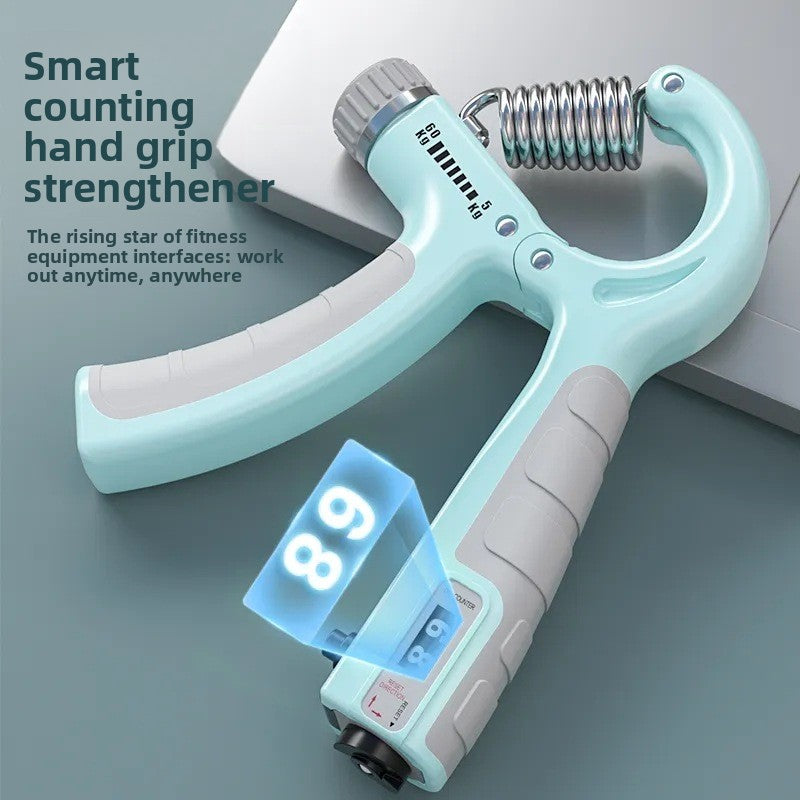 Adjustable Hand Grip Strength Trainer with Counter