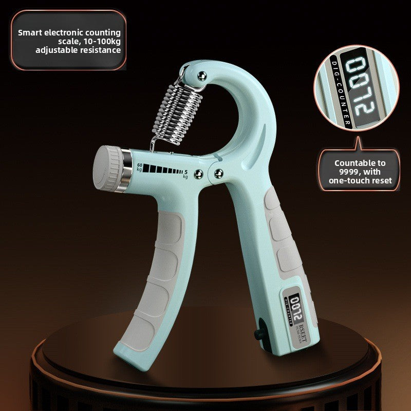 Adjustable Hand Grip Strength Trainer with Counter