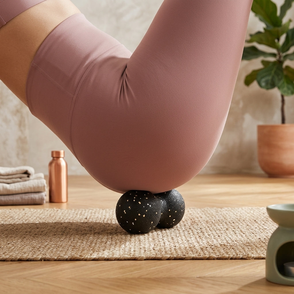 High Density Foam Roller for Deep Tissue Back Pain Relief – Speckled Black Firm Muscle Roller for Exercise, Yoga, Recovery & Physical Therapy