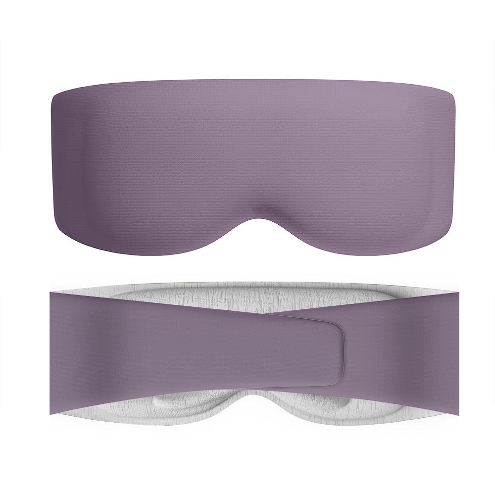Weighted Eye Mask 100% Light Blocking – 3D Contoured Sleep Mask with Gravity Beads for Zero Pressure, Eye Fatigue Relief & Shift Work